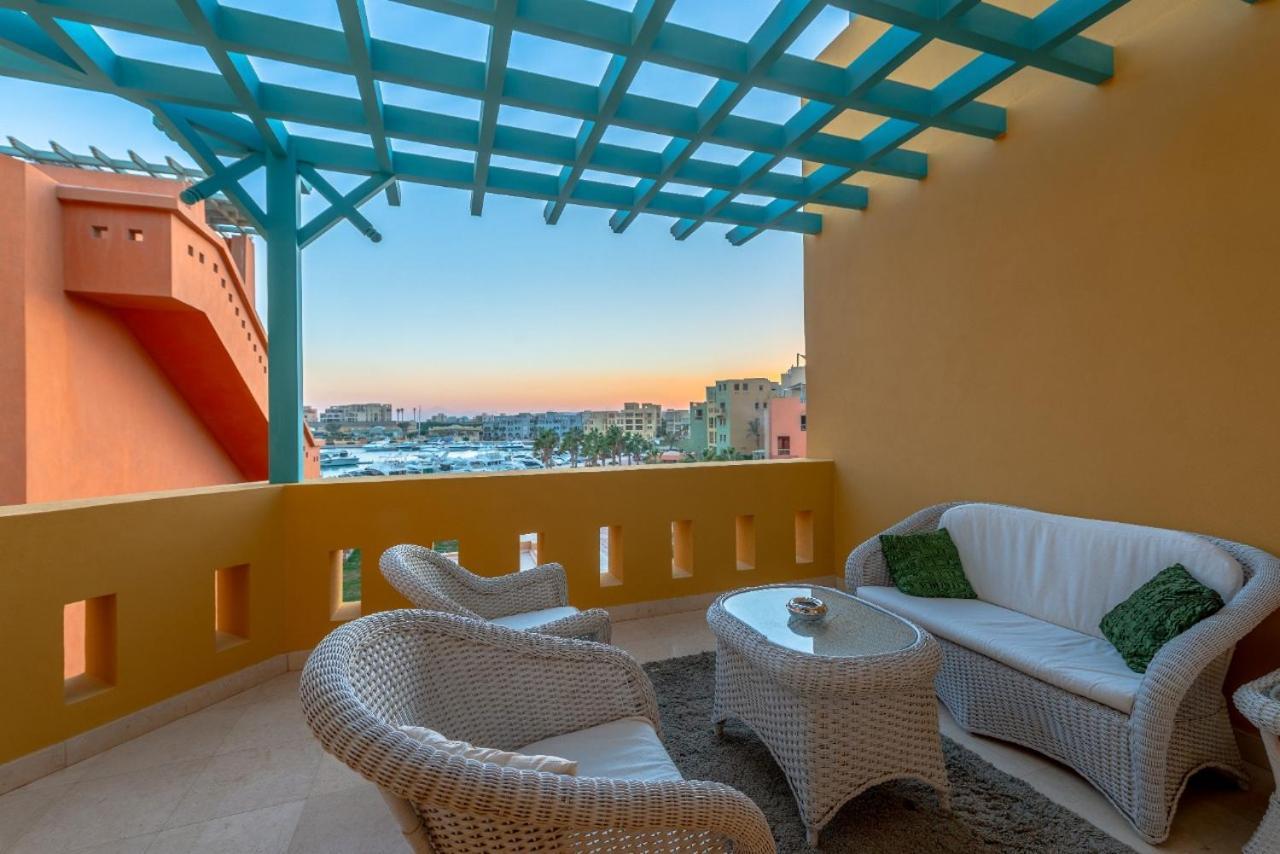 Heated Jacuzzi 2Br Apartment On Yacht View الغردقة المظهر الخارجي الصورة